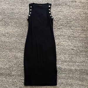 Guess black Sleeveless sweater Dress